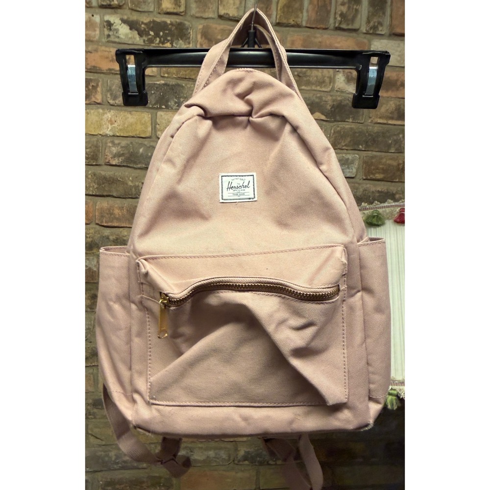 Herschel Supply Co Nova Mini Backpack Ash Rose Pink Canvas Bag
